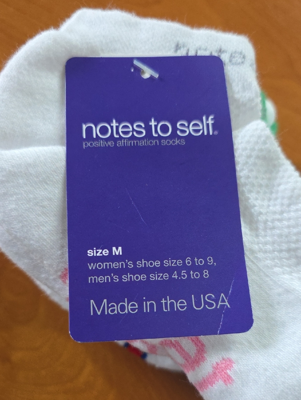 Notes To Self Womens Socks (3 Pack) - Picture 5 of 5